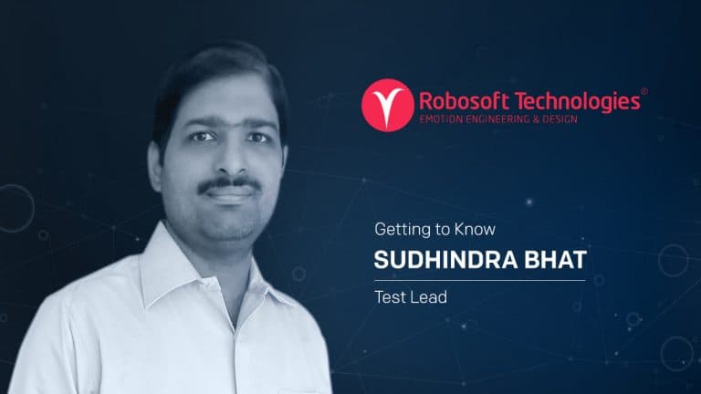 Getting to know Sudhindra Bhat, Test Lead