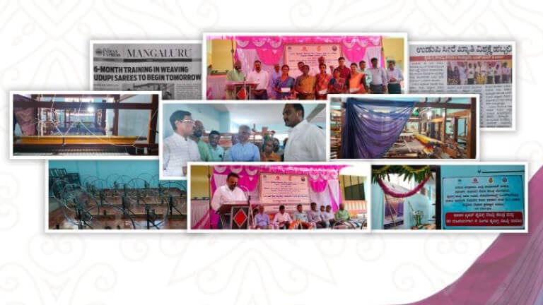 Supporting sustainable rural livelihood: reviving Udupi sarees